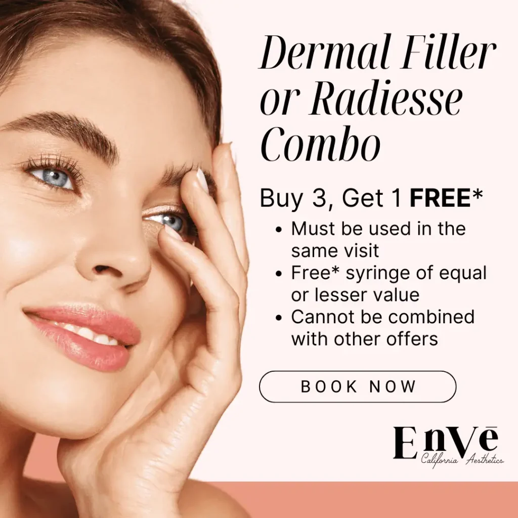 Dermal Filler Or Radiesse Combo at Enve California Aesthetics