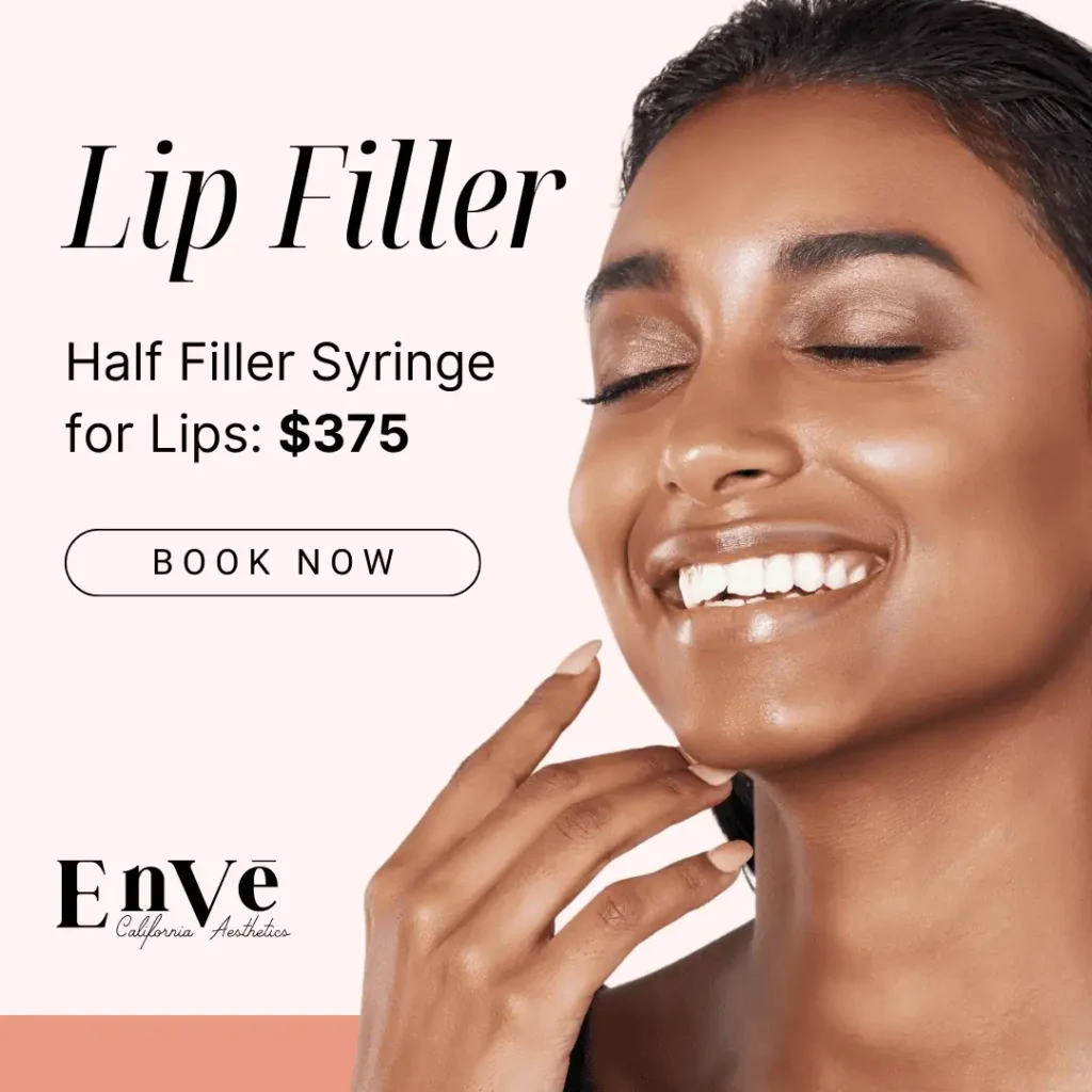 Lip Filler Promo at Enve California Aesthetics