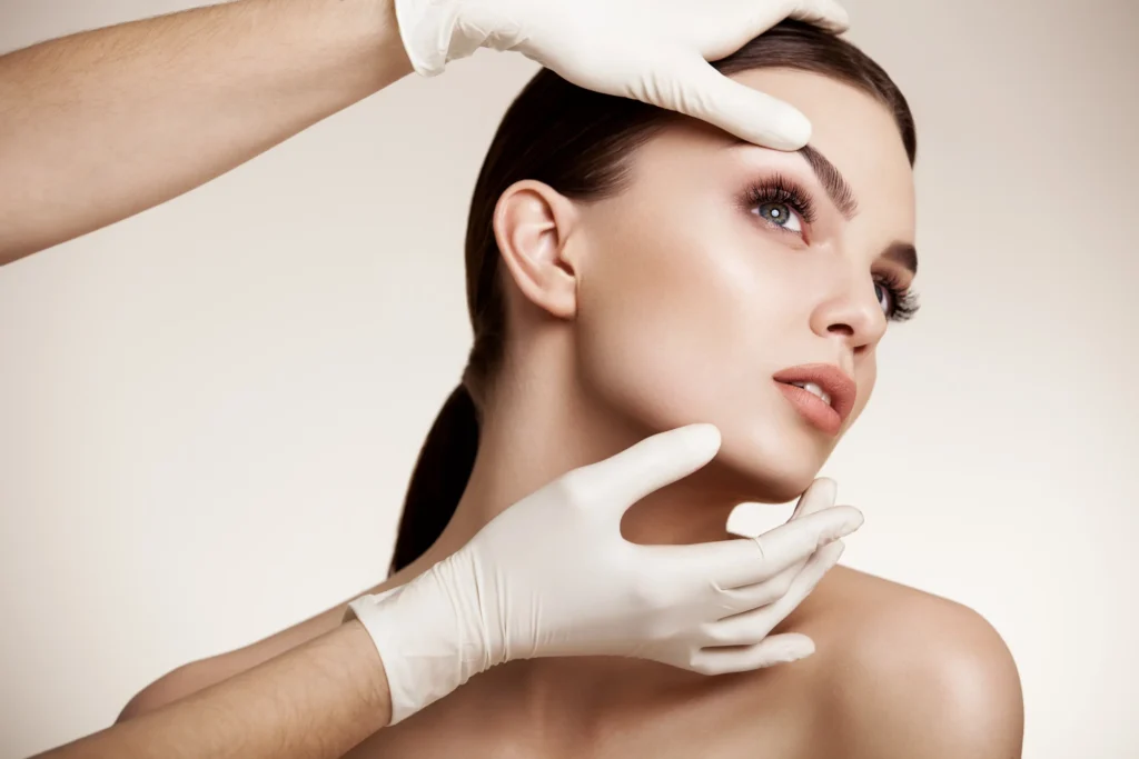 Jawline sculpting treatment results at Enve California Aesthetics in Palm Springs and Orange County, CA