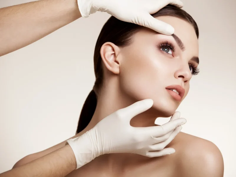 Jawline sculpting treatment results at Enve California Aesthetics in Palm Springs and Orange County, CA