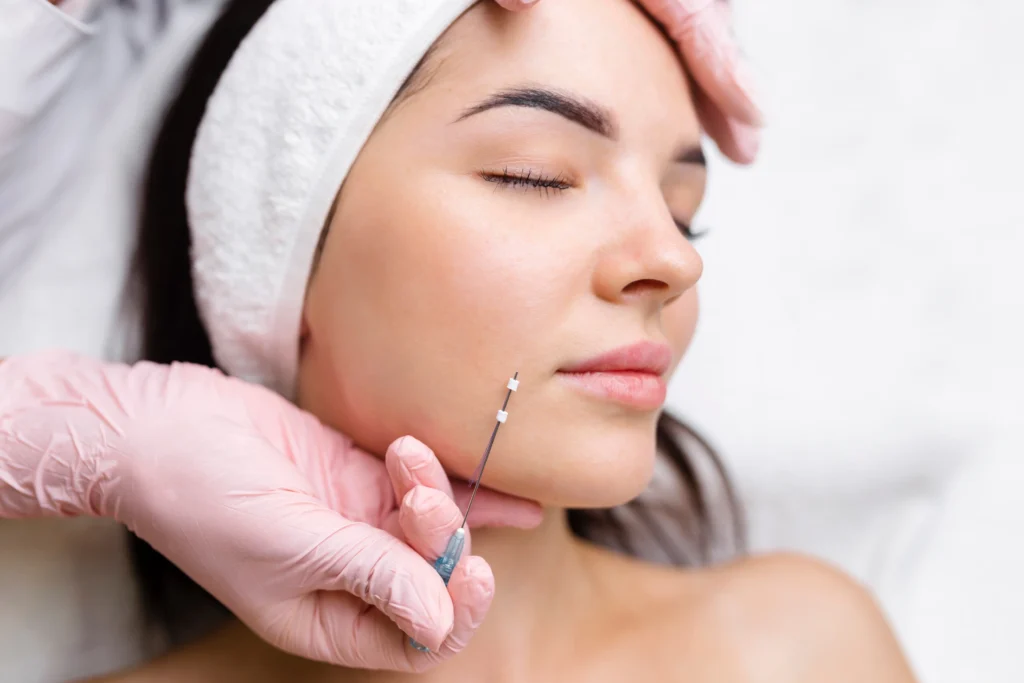 Collagen stimulator treatment