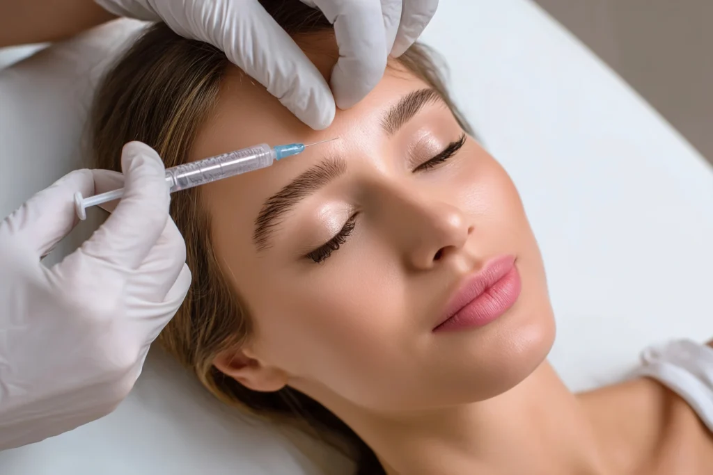Dysport treatment for smoothing fine lines and wrinkles